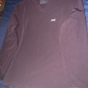Figs Long sleeve Espresso